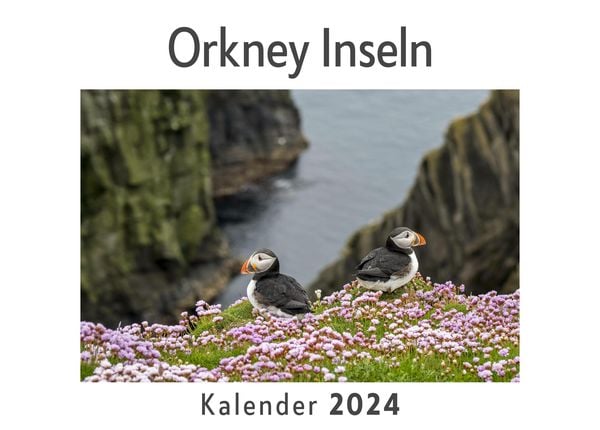 Produktbild: Orkney Inseln (Wandkalender 2024, Kalender DIN A4 quer, Monatskalender im Querformat mit Kalendarium, Das perfekte Geschenk)