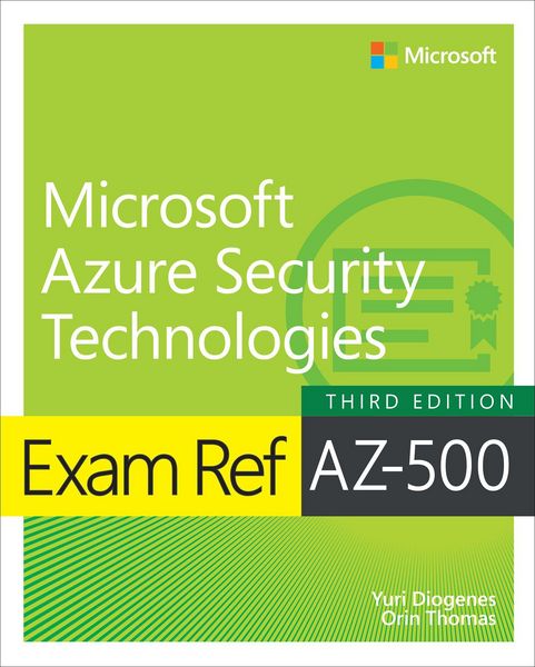 Produktbild: Exam Ref AZ-500 Microsoft Azure Security Technologies