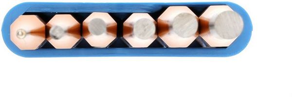 Produktbild: Gedore Splinttreiber-Set 6tlg. im PVC-Halter 8757670