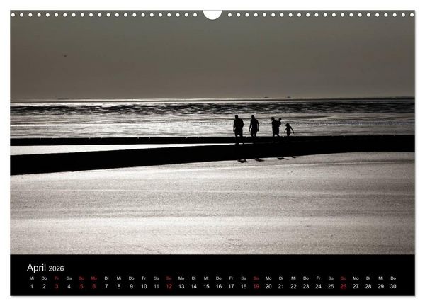 Produktbild: Wattenmeer (Wandkalender 2026 DIN A3 quer), CALVENDO Monatskalender