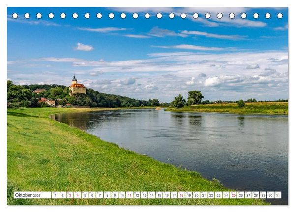 Produktbild: Die deutschen Bundesl&auml;nder - Sachsen (Tischkalender 2026 DIN A5 quer), CALVENDO Monatskalender