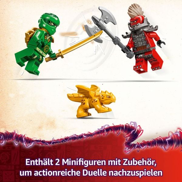 Produktbild: LEGO NINJAGO Lloyds grüner Walddrache - Drache mit Minifiguren 71829