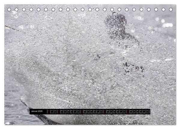 Produktbild: Wakeboarding (Tischkalender 2026 DIN A5 quer), CALVENDO Monatskalender