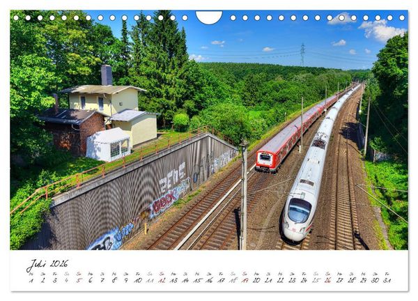 Produktbild: Unser buntes Bergedorf (Wandkalender 2026 DIN A4 quer), CALVENDO Monatskalender