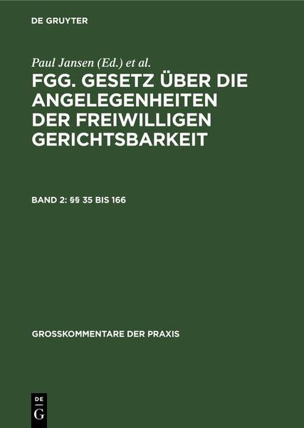 Produktbild: &sect;&sect; 35 bis 166