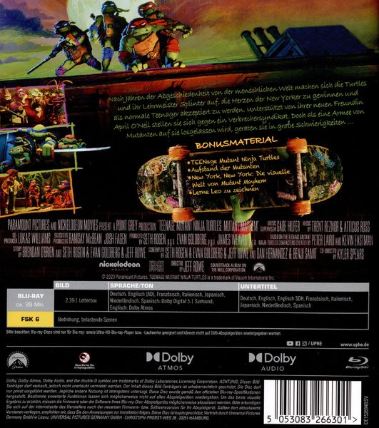 Produktbild: Teenage Mutant Ninja Turtles: Mutant Mayhem