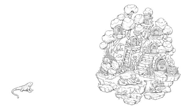 Produktbild: Meine Ausmalwelt: Wald und Natur