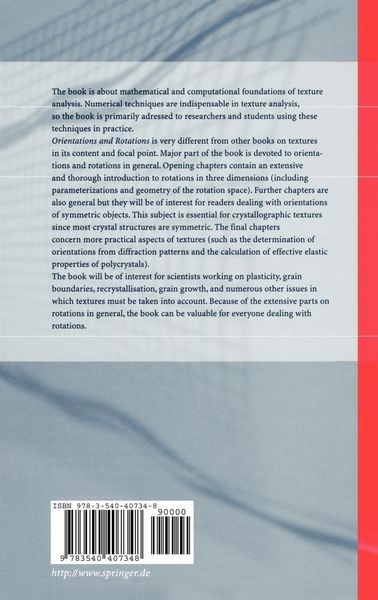 Produktbild: Orientations and Rotations