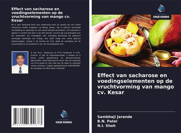 Produktbild: Effect van sacharose en voedingselementen op de vruchtvorming van mango cv. Kesar
