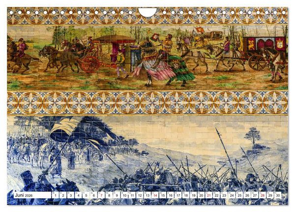 Produktbild: Porto - Charme am Douro (Wandkalender 2026 DIN A4 quer), CALVENDO Monatskalender
