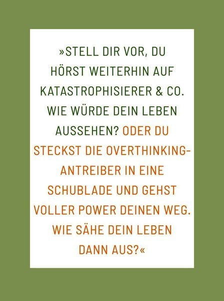 Produktbild: Die 1-Minuten-Strategie gegen Overthinking