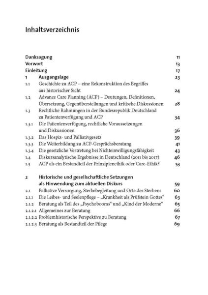 Produktbild: Advance Care Planning: Instrument der Zukunft?