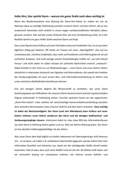 Produktbild: Frauen haben anders Darm