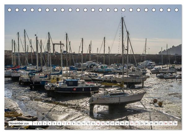 Produktbild: Jersey - Die Insel im &Auml;rmelkanal (Tischkalender 2026 DIN A5 quer), CALVENDO Monatskalender