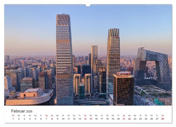 Produktbild: Peking - Die faszinierende Hauptstadt Chinas. (Wandkalender 2026 DIN A2 quer), CALVENDO Monatskalender