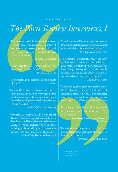 Produktbild: The Paris Review Interviews, Volume II