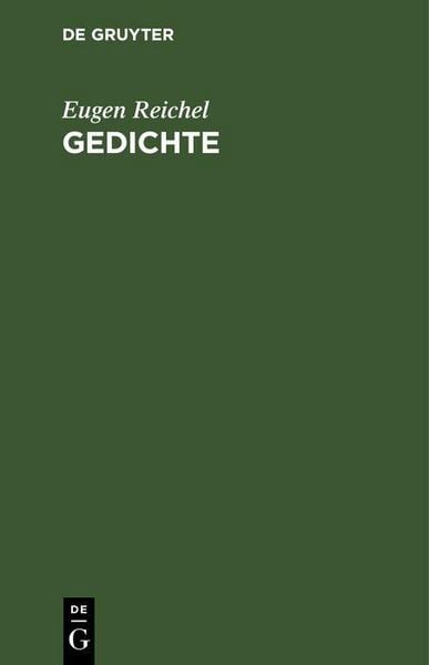 Produktbild: Gedichte