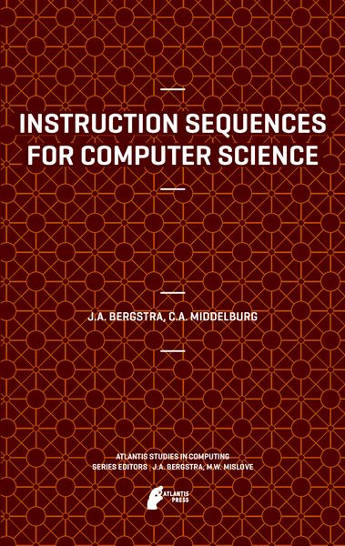 Produktbild: Instruction Sequences for Computer Science