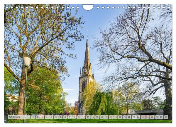 Produktbild: Kassel Stadtansichten (Wandkalender 2026 DIN A4 quer), CALVENDO Monatskalender