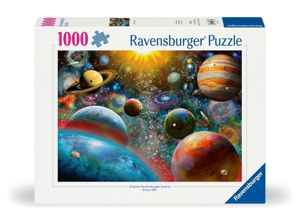 Produktbild: Erwachsenenpuzzle 1000 Teile - Planeten