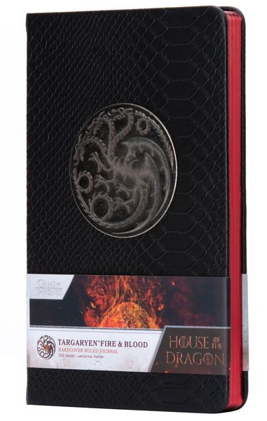 House of the Dragon: Targaryen Fire & Blood Hardcover Journal, Gebundene Ausgabe von Insights, Insight Editions USA, 9798886632606