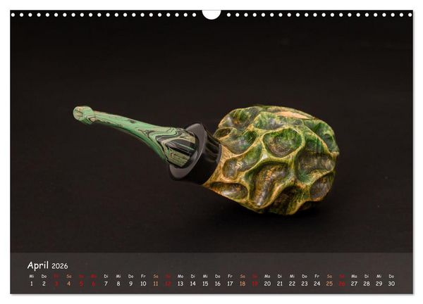 Produktbild: Pfeifenwelten (Wandkalender 2026 DIN A3 quer), CALVENDO Monatskalender