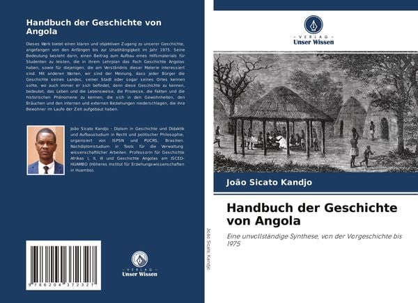 Handbuch der Geschichte von Angola, Taschenbuch von João Sicato Kandjo, Verlag Unser Wissen, 9786204372327