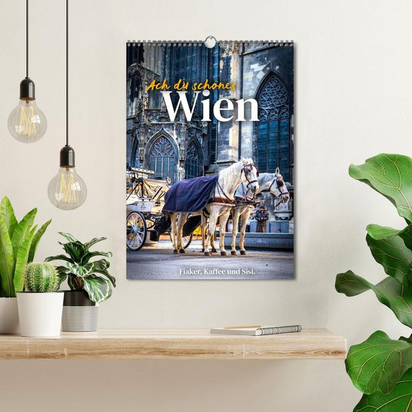 Produktbild: Ach du sch&ouml;nes Wien (Wandkalender 2026 DIN A3 hoch), CALVENDO Monatskalender