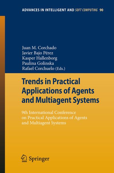 Produktbild: Trends in Practical Applications of Agents and Multiagent Systems