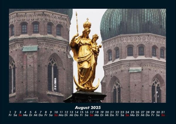 Produktbild: M&uuml;nchen 2025 Fotokalender DIN A4