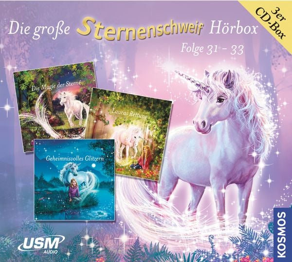 Die große Sternenschweif Hörbox Folgen 31-33 (3 Audio CDs)