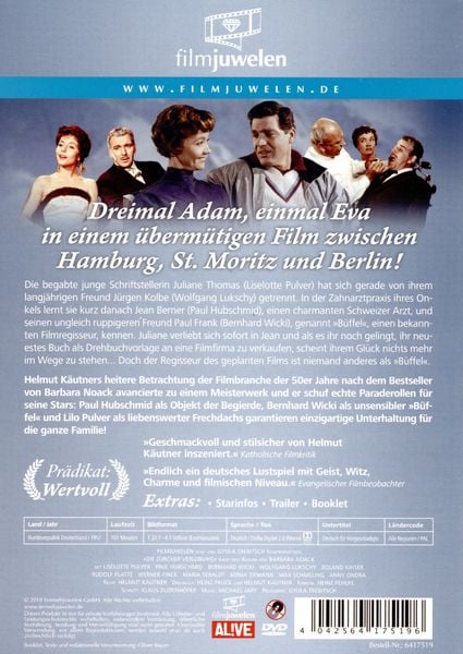 Die Zürcher Verlobung' von 'Helmut Käutner' - 'DVD