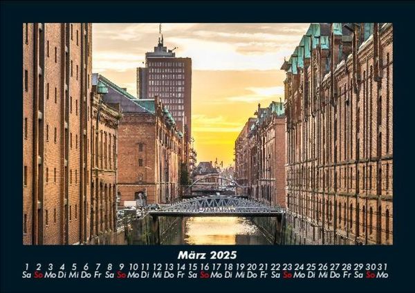 Produktbild: Hamburgs Sch&ouml;nheit 2025 Fotokalender DIN A5