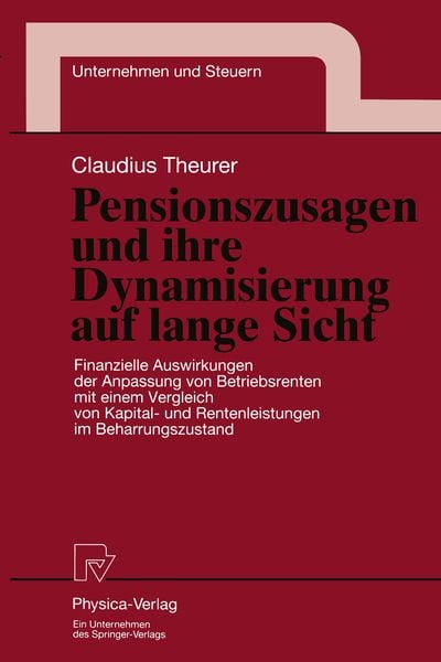 Produktbild: Pensionszusagen und ihre Dynamisierung auf lange Sicht