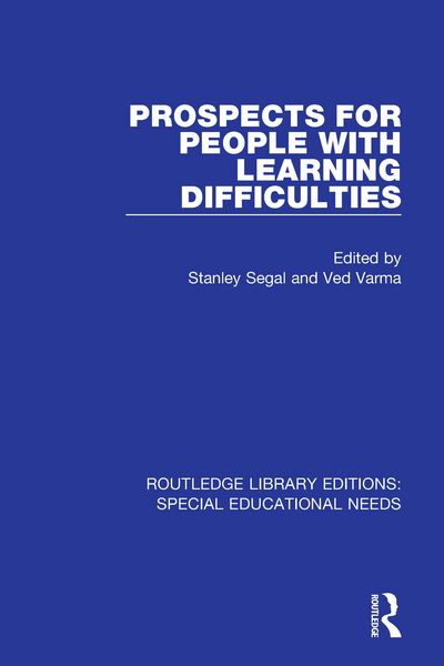 Produktbild: Prospects for People with Learning Difficulties