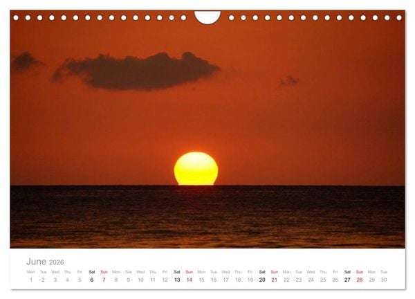 Produktbild: JAMAICA Reggae and the natural paradise (Wall Calendar 2026 DIN A4 landscape), CALVENDO 12 Month Wall Calendar