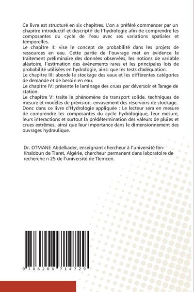 Produktbild: Apport de l'hydrologie appliqu&eacute;e &agrave; l'ing&eacute;nierie