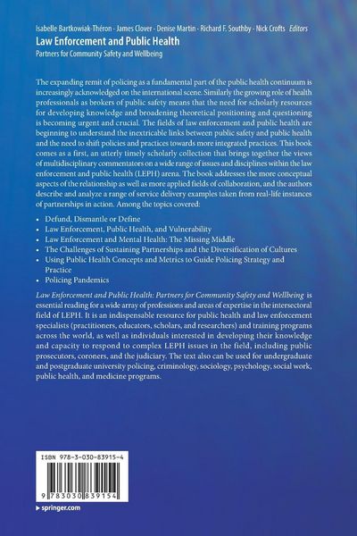 Produktbild: Law Enforcement and Public Health