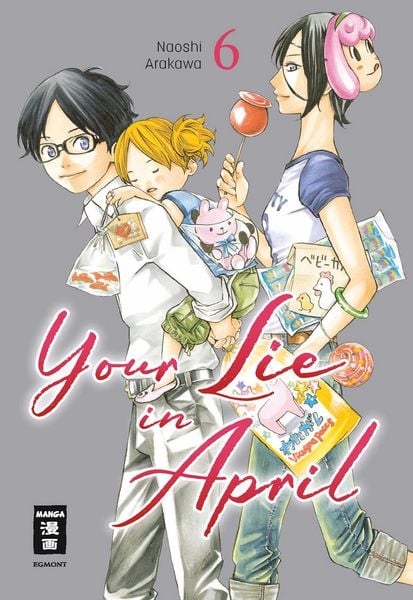 Your Lie in April 06, Taschenbuch von Naoshi Arakawa, Egmont Manga, 978-3-7555-0546-4