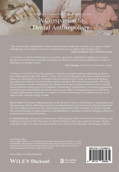 Produktbild: A Companion to Dental Anthropology