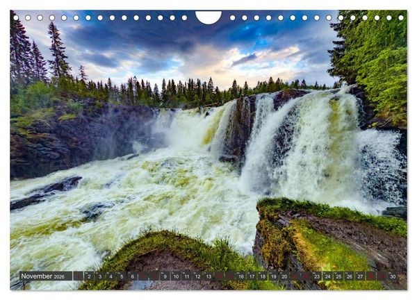 Produktbild: SCHWEDEN wild-romantisch (Wandkalender 2026 DIN A4 quer), CALVENDO Monatskalender