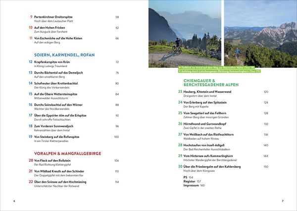 Produktbild: Bike & Hike in den bayerischen Alpen