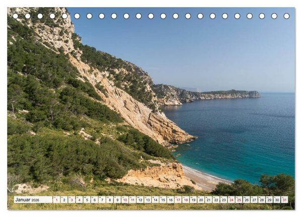 Produktbild: Spanien - Balearen - Mallorca (Tischkalender 2026 DIN A5 quer), CALVENDO Monatskalender