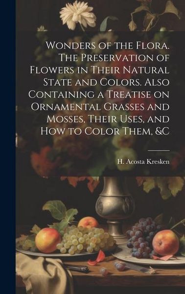 Produktbild: Wonders of the Flora. The Preservation of Flowers in Their Natural State and Colors. Also Containing a Treatise on Ornamental Grasses and Mosses, Thei
