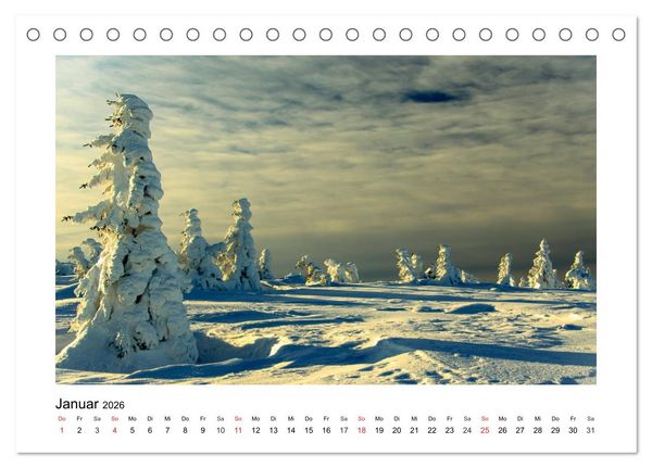 Produktbild: Eindr&uuml;cke aus der Natur (Tischkalender 2026 DIN A5 quer), CALVENDO Monatskalender
