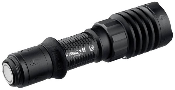Produktbild: OLight Warrior X 4 12043 LED Taschenlampe akkubetrieben 2600lm 8h 249g