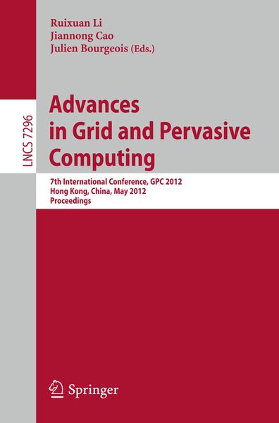Produktbild: Advances in Grid and Pervasive Computing