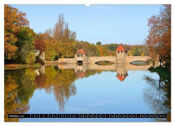 Produktbild: Reise durch Leipzig (hochwertiger Premium Wandkalender 2026 DIN A2 quer), Kunstdruck in Hochglanz