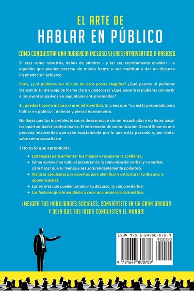 Produktbild: El arte de hablar en p&uacute;blico