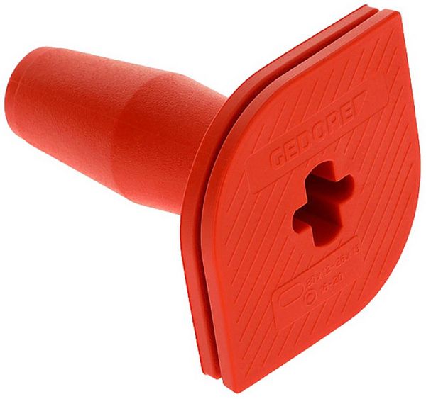 Produktbild: Gedore 108 UNI - Handschutzgriff PVC f.Mei&szlig;el rot 8658500